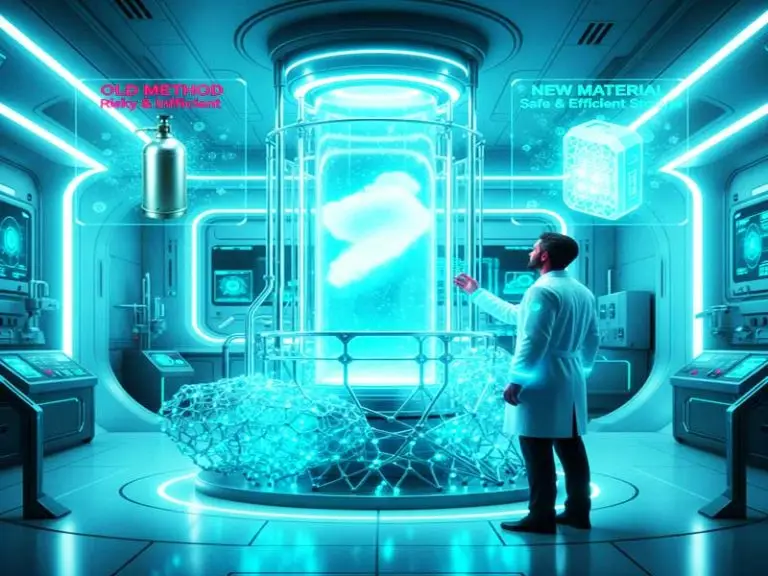 новый материал для безопасного хранения водорода