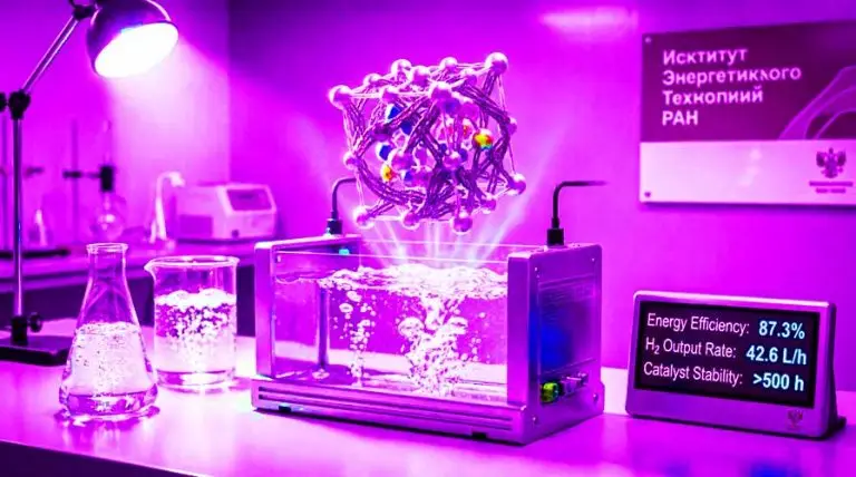 Новый российский катализатор подучения водорода