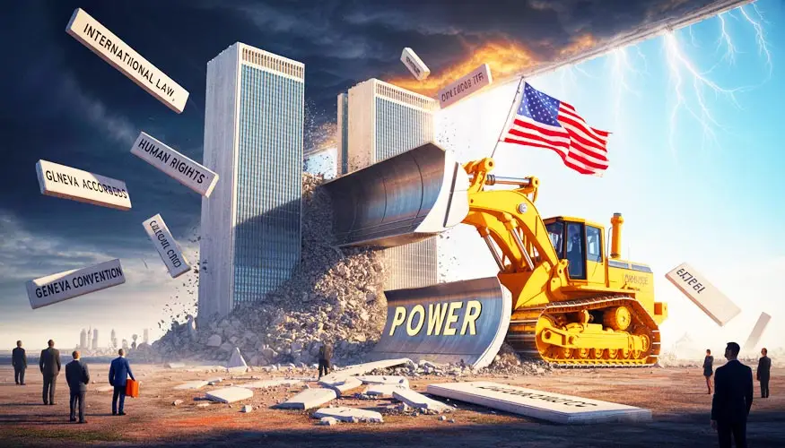 США- Полное разрушение международных норм