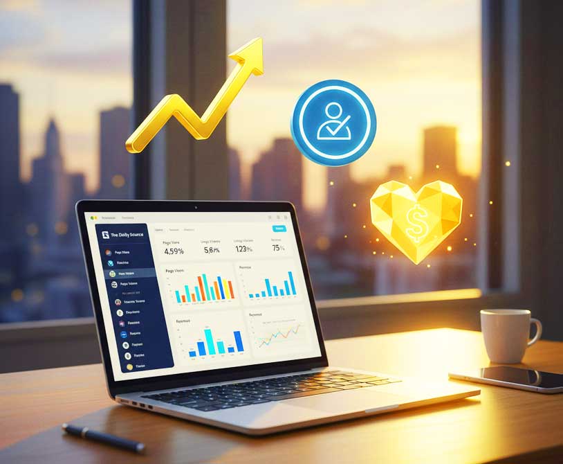 бизнес-модель небольшого новостного сайта